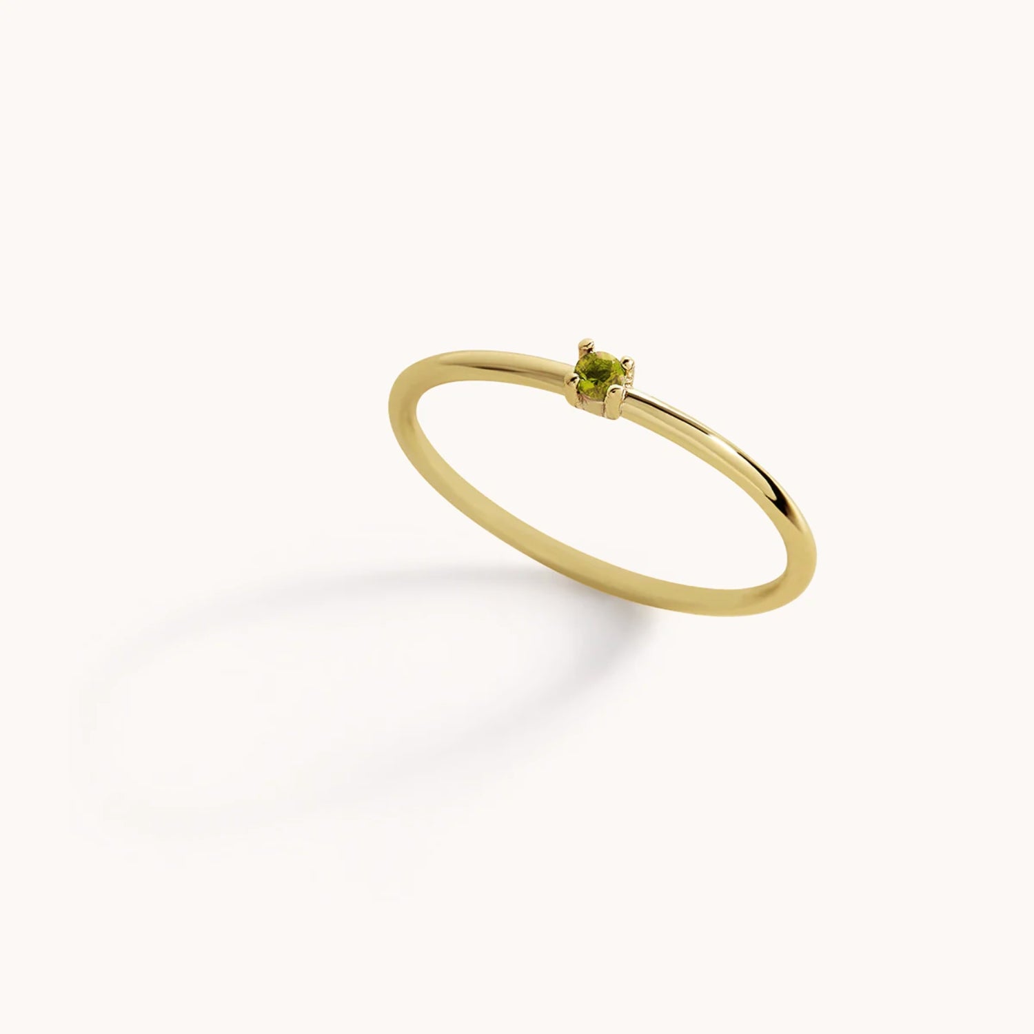 Bague Fine Pierre de Naissance en Or
