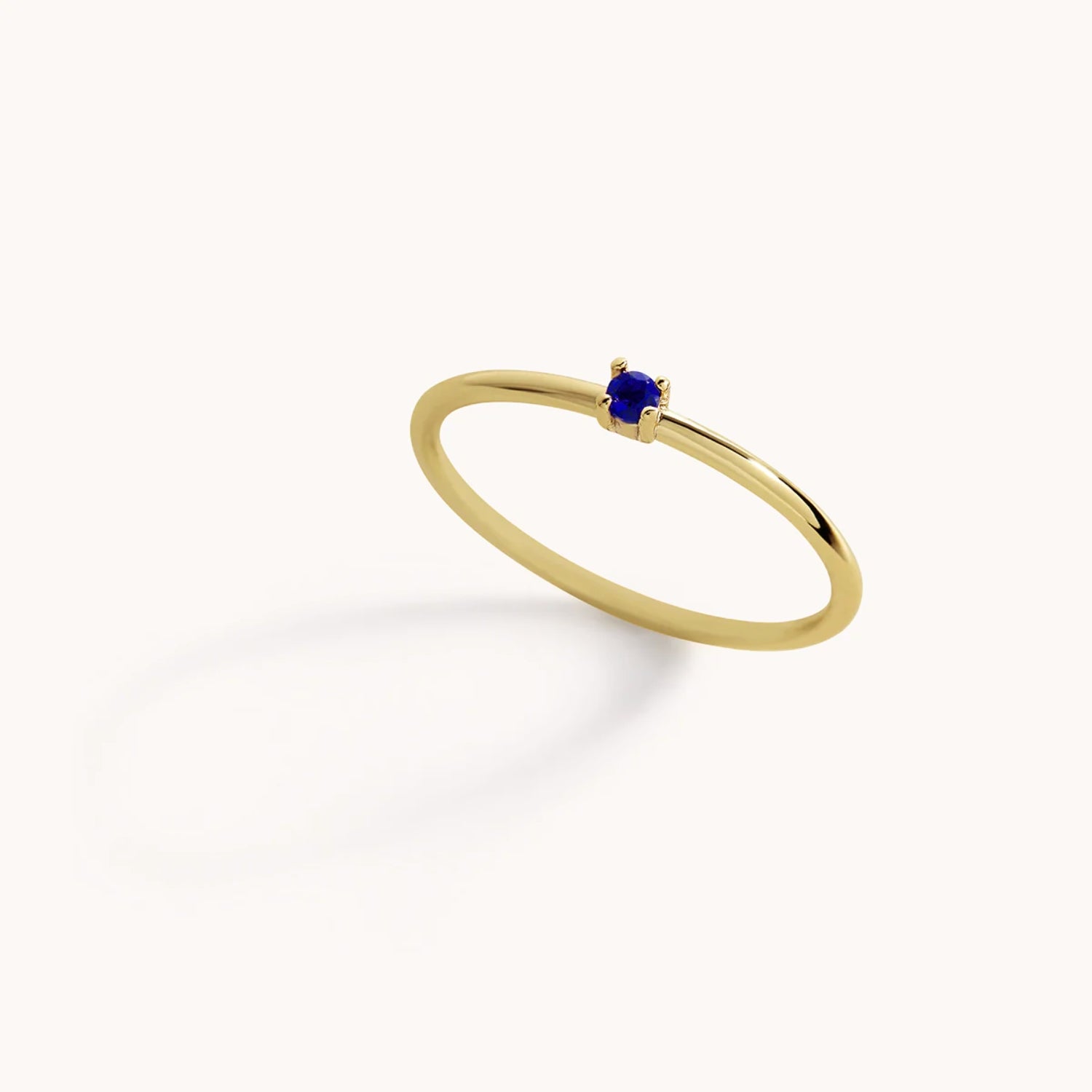 Bague Fine Pierre de Naissance en Or