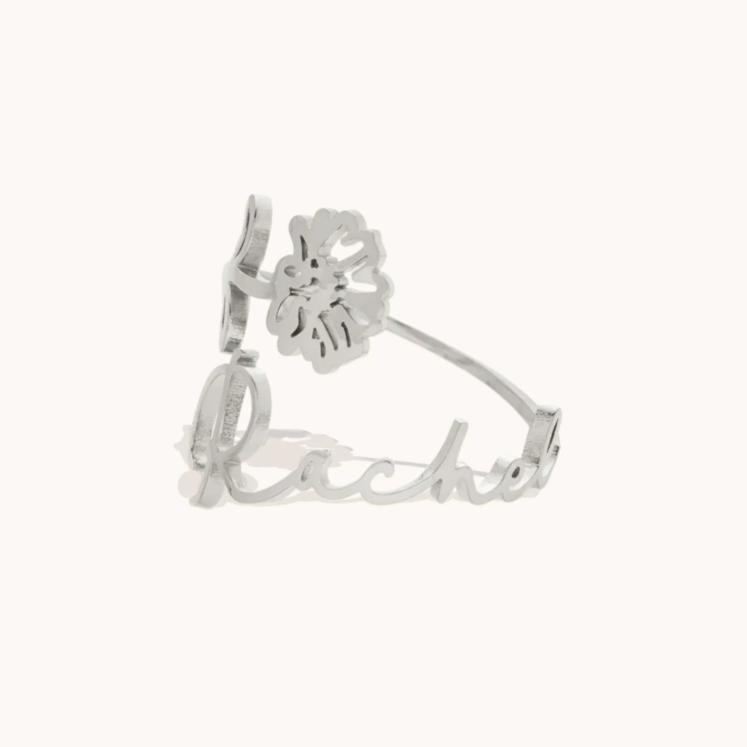Bague Fleur de Naissance Personnalisée