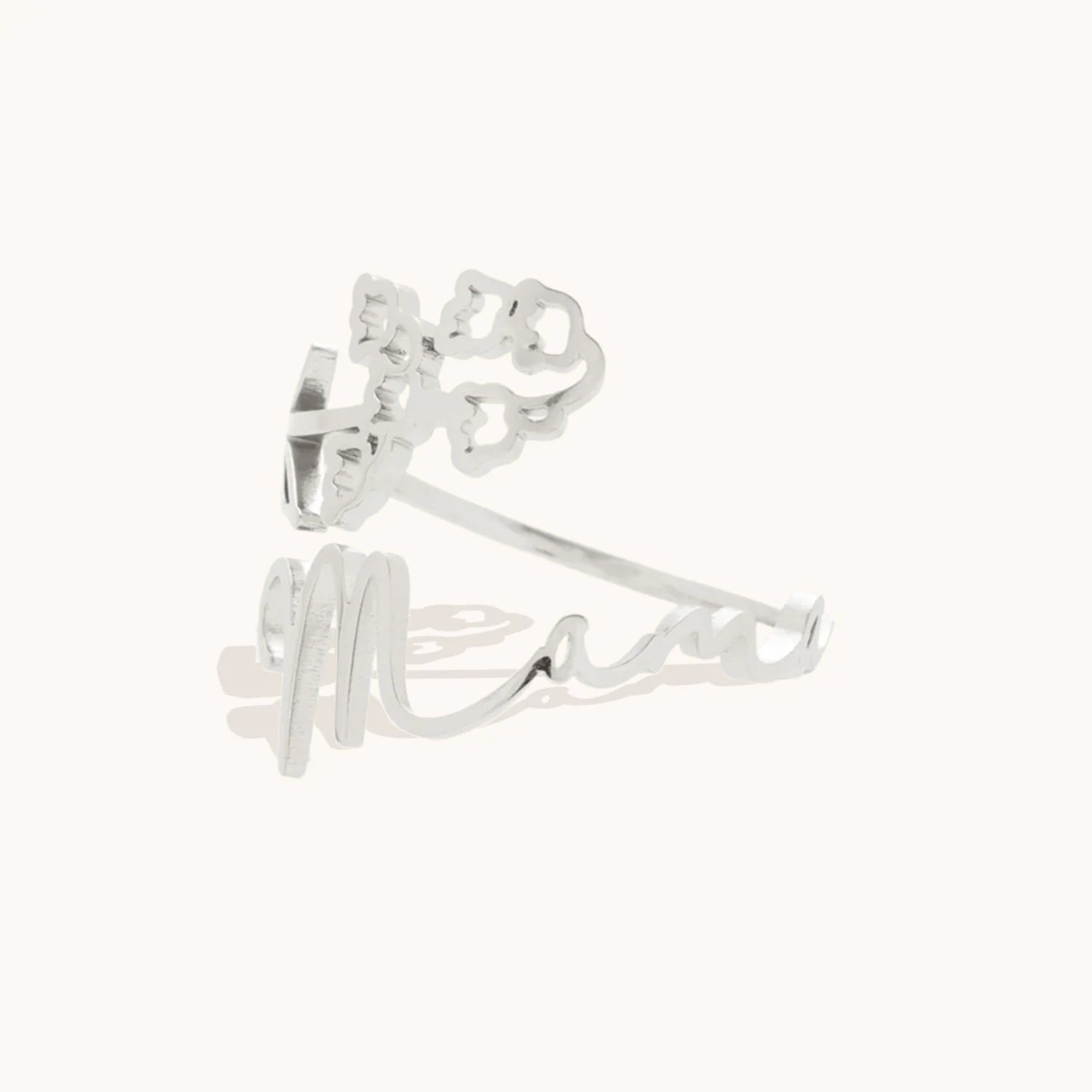 Bague Fleur de Naissance Personnalisée