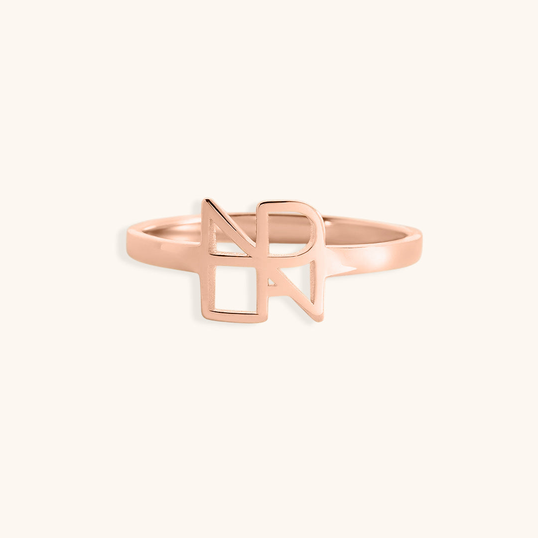 Bague Monogramme