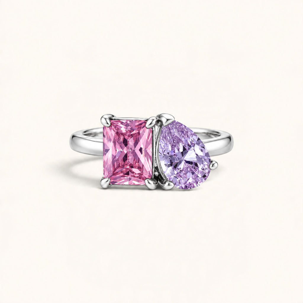 Bague Symbiose avec Pierres Personnalisées