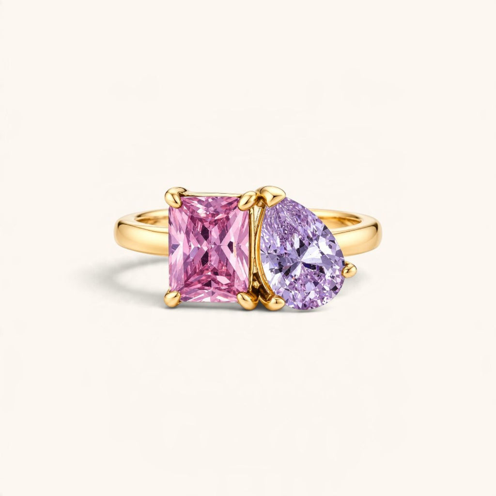 Bague Symbiose avec Pierres Personnalisées