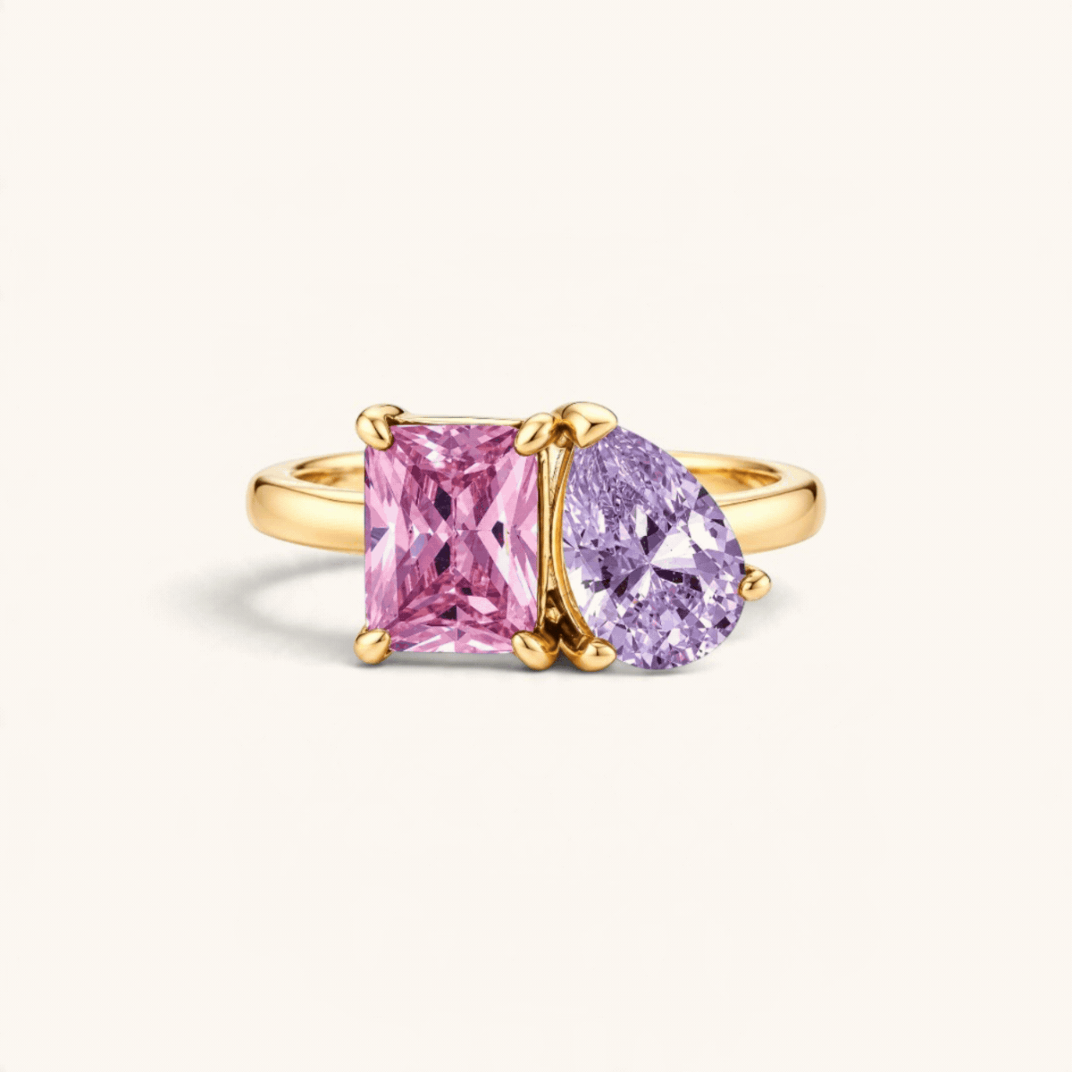 Bague Symbiose avec Pierres Personnalisées