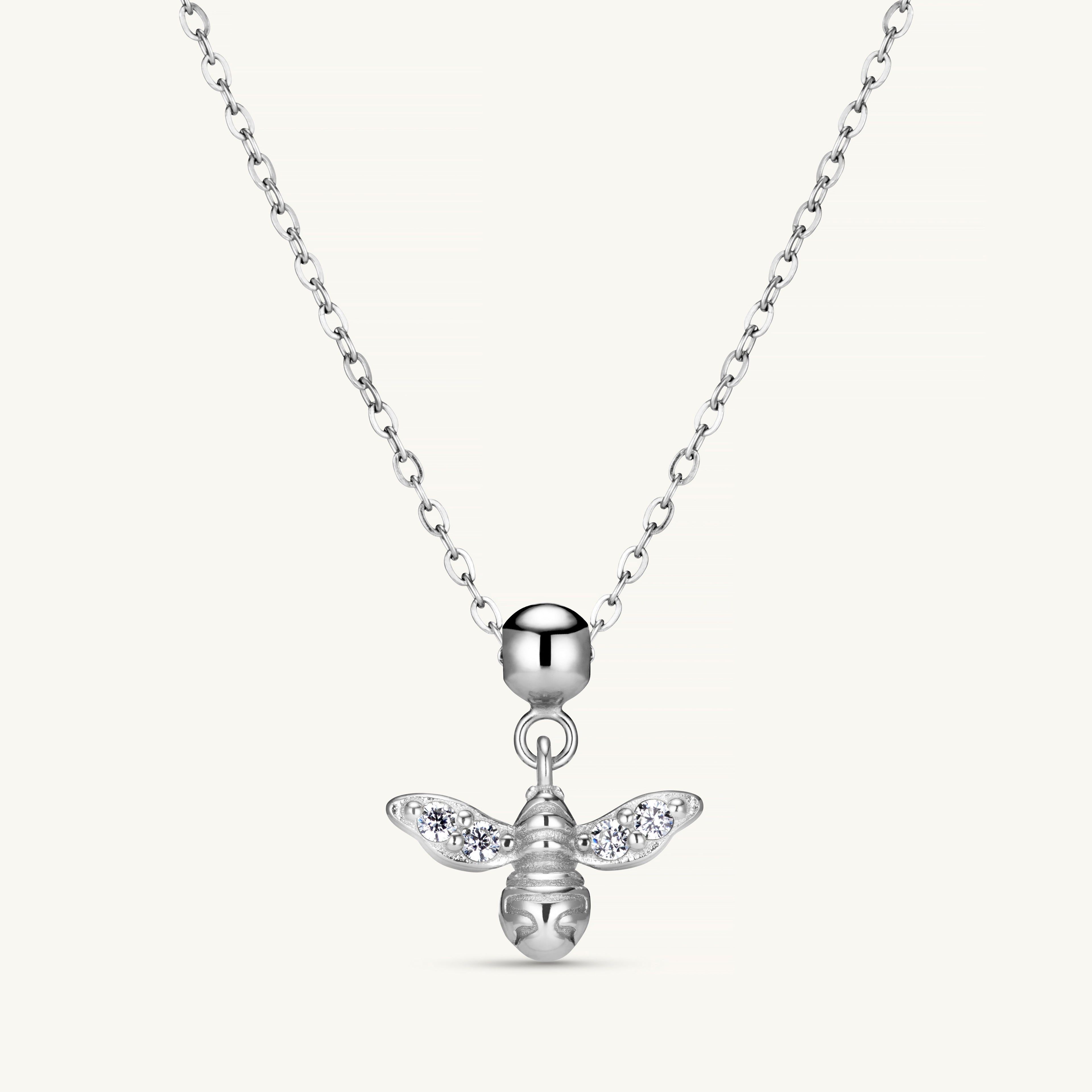 Pendentif Abeille en Argent