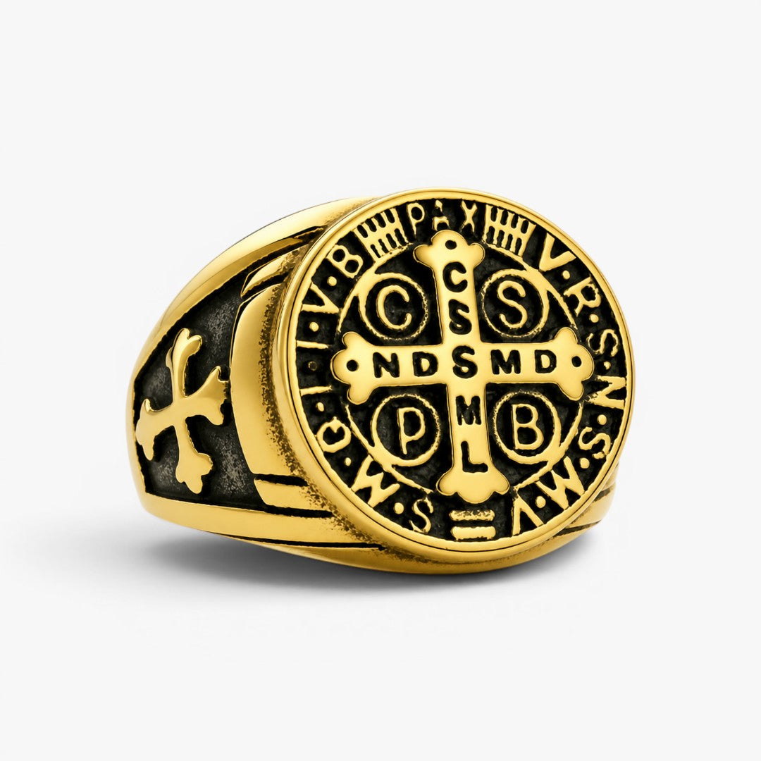 Benedict | Saint Benedict Ring for Men