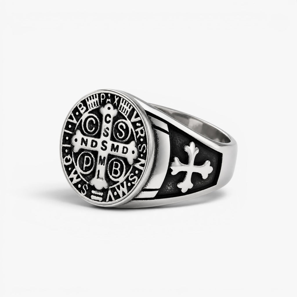 Benedict | Bague Saint Benoît Homme