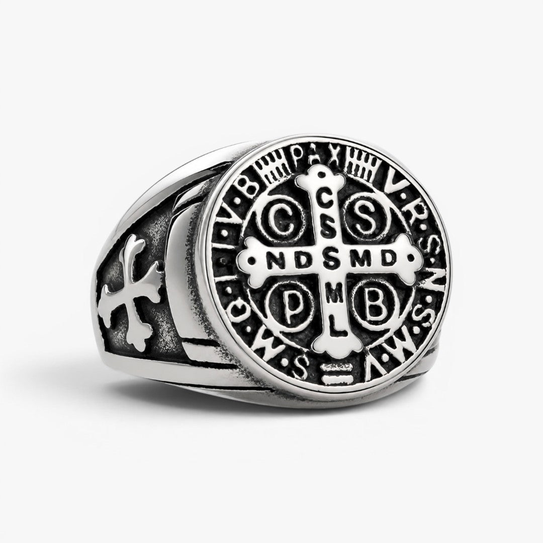 Benedict | Bague Saint Benoît Homme