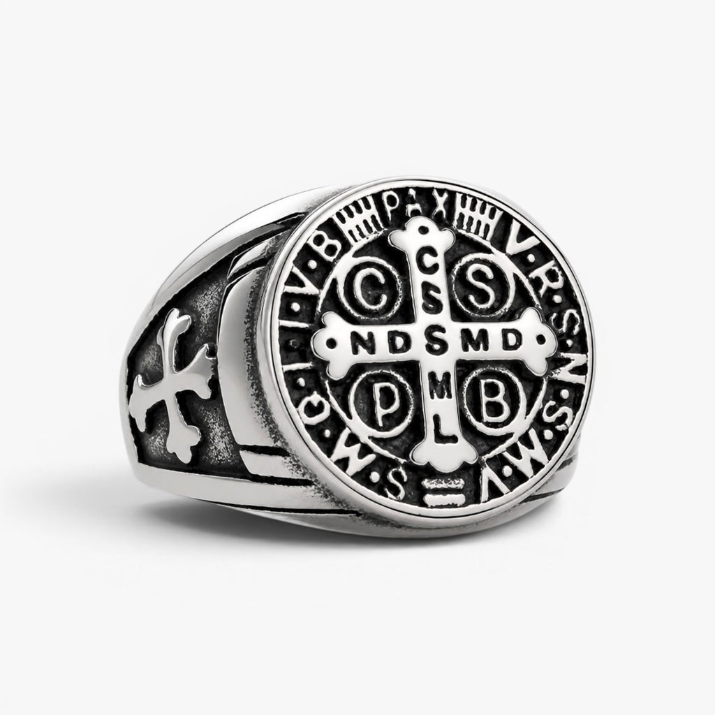 Benedict | Bague Saint Benoît Homme