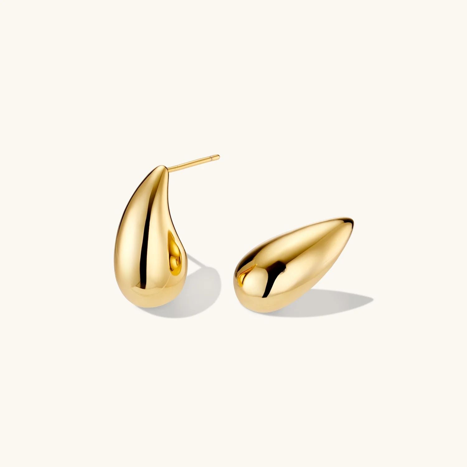 Boucles d’Oreilles Dôme Petites en Or