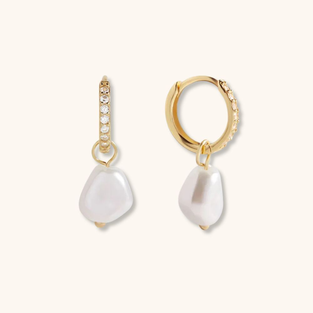 Boucles d’Oreilles Larvotto Pearl