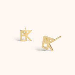 Boucles d’Oreilles Monogramme