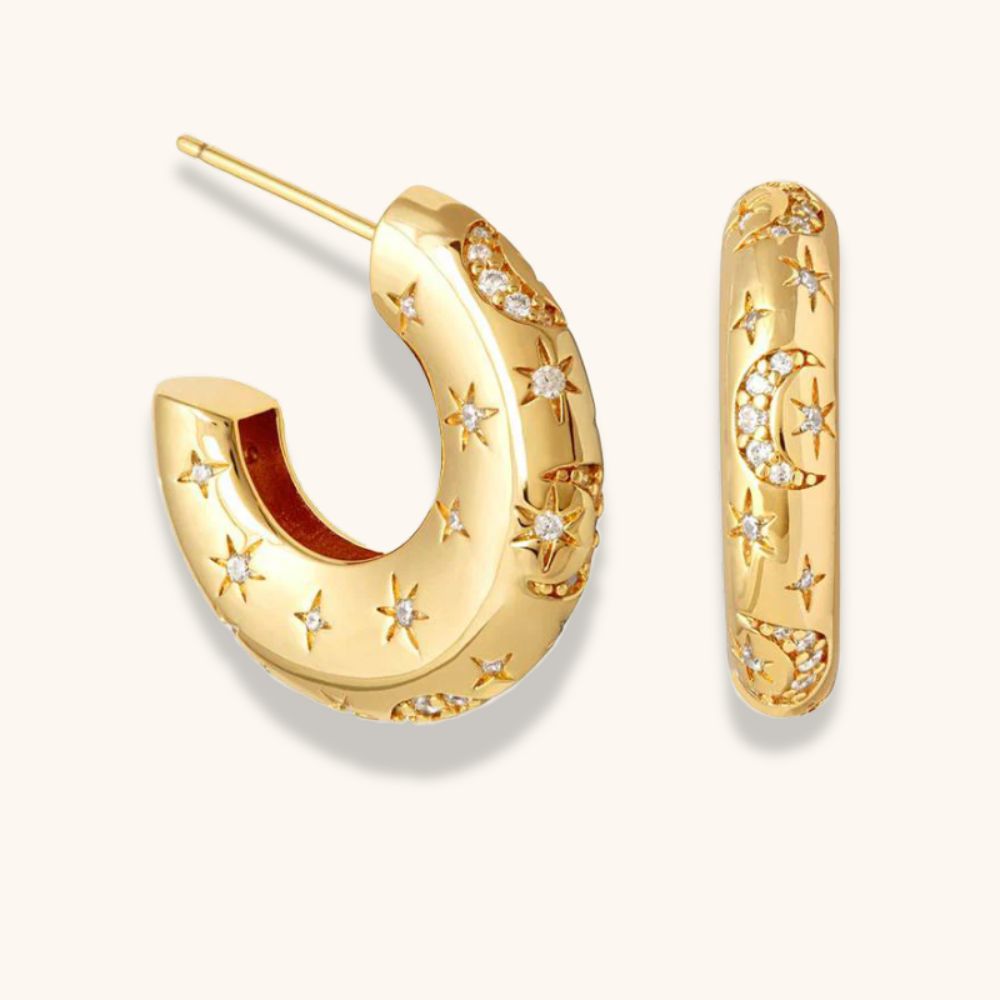 Perseid Night Earrings