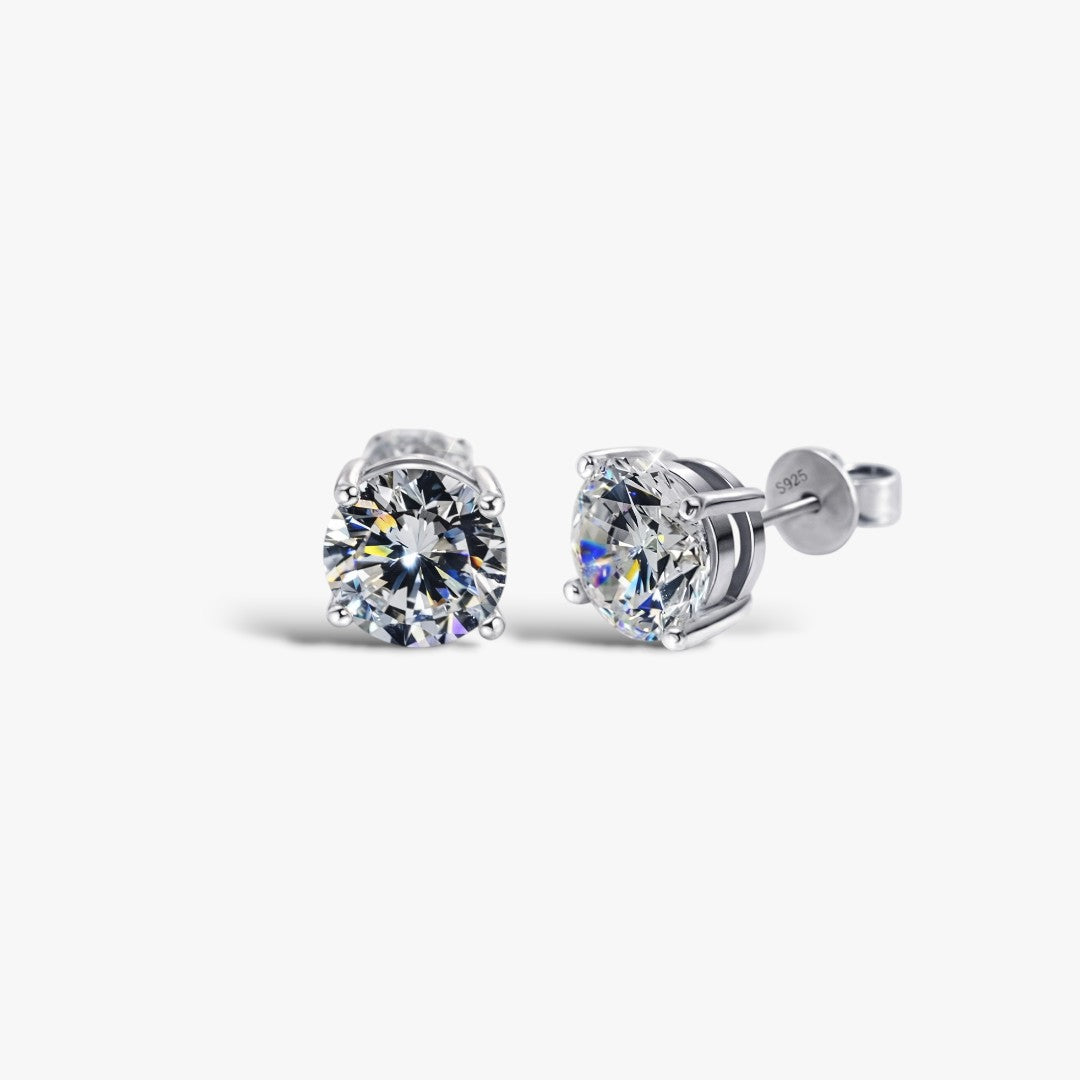 Pure | Boucles d’Oreilles Clou Zircon