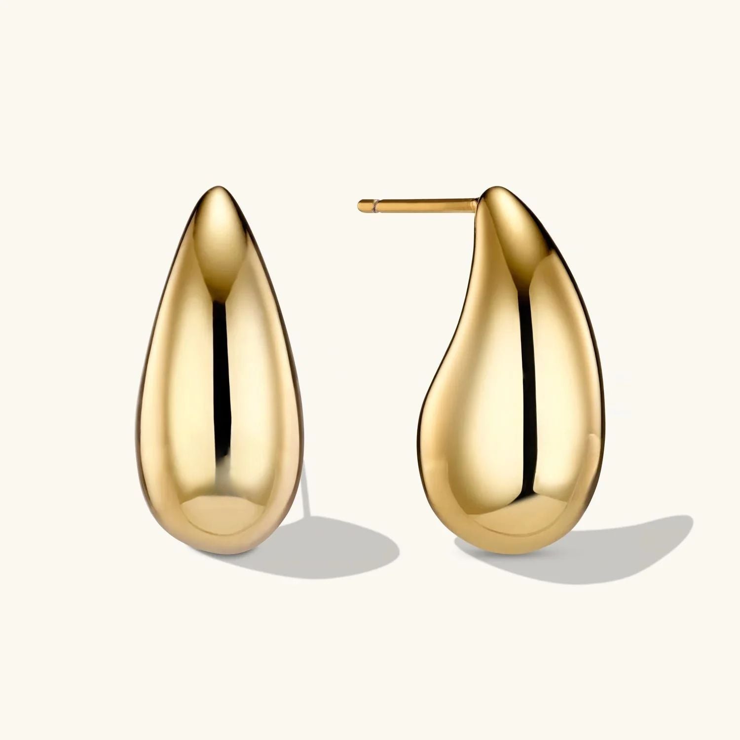 Boucles d’Oreilles Dôme Petites en Or