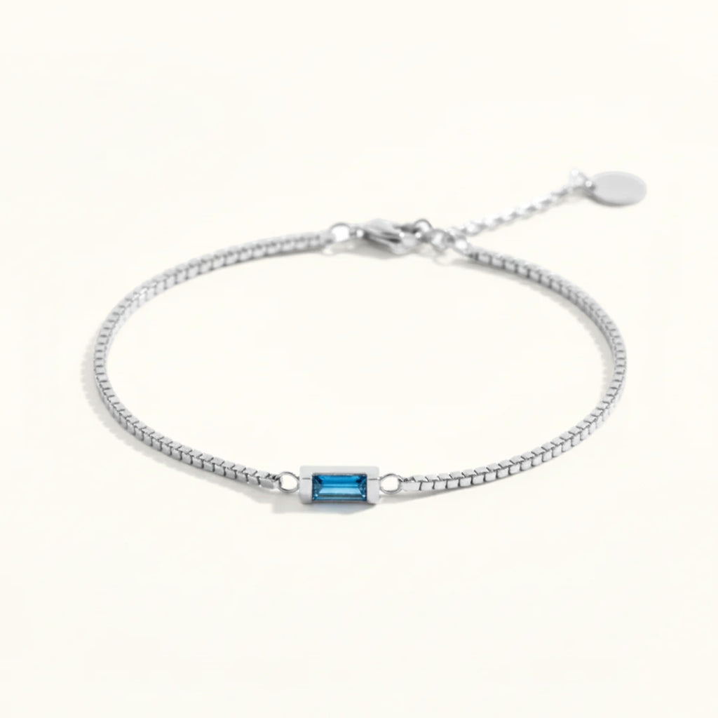 Regenboog Armband met Geboortesteen