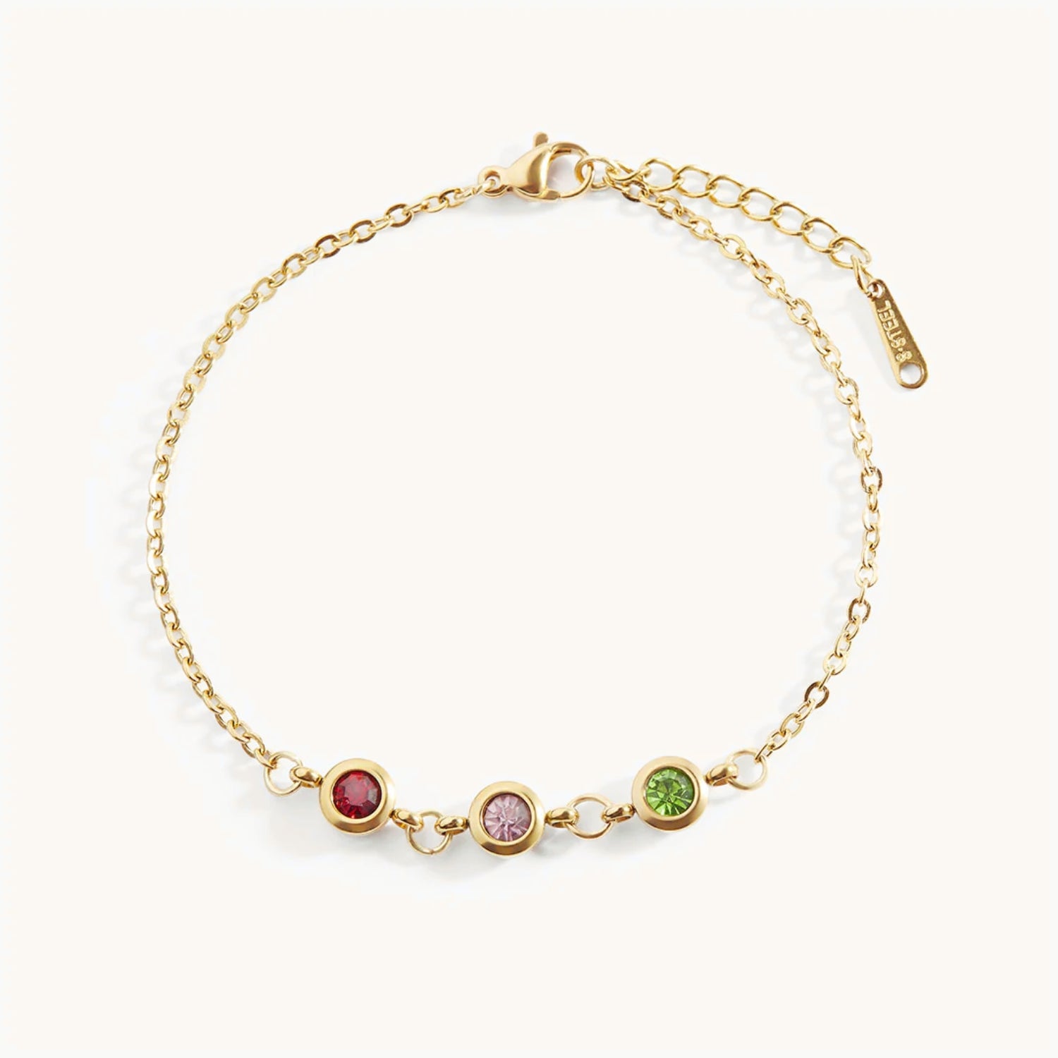 Bracelet Harmonie Pierre de Naissance en Or