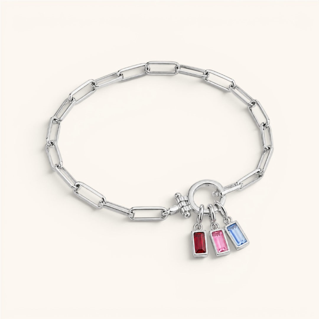 Pulsera Destellos de Vida Con Piedra de Nacimiento