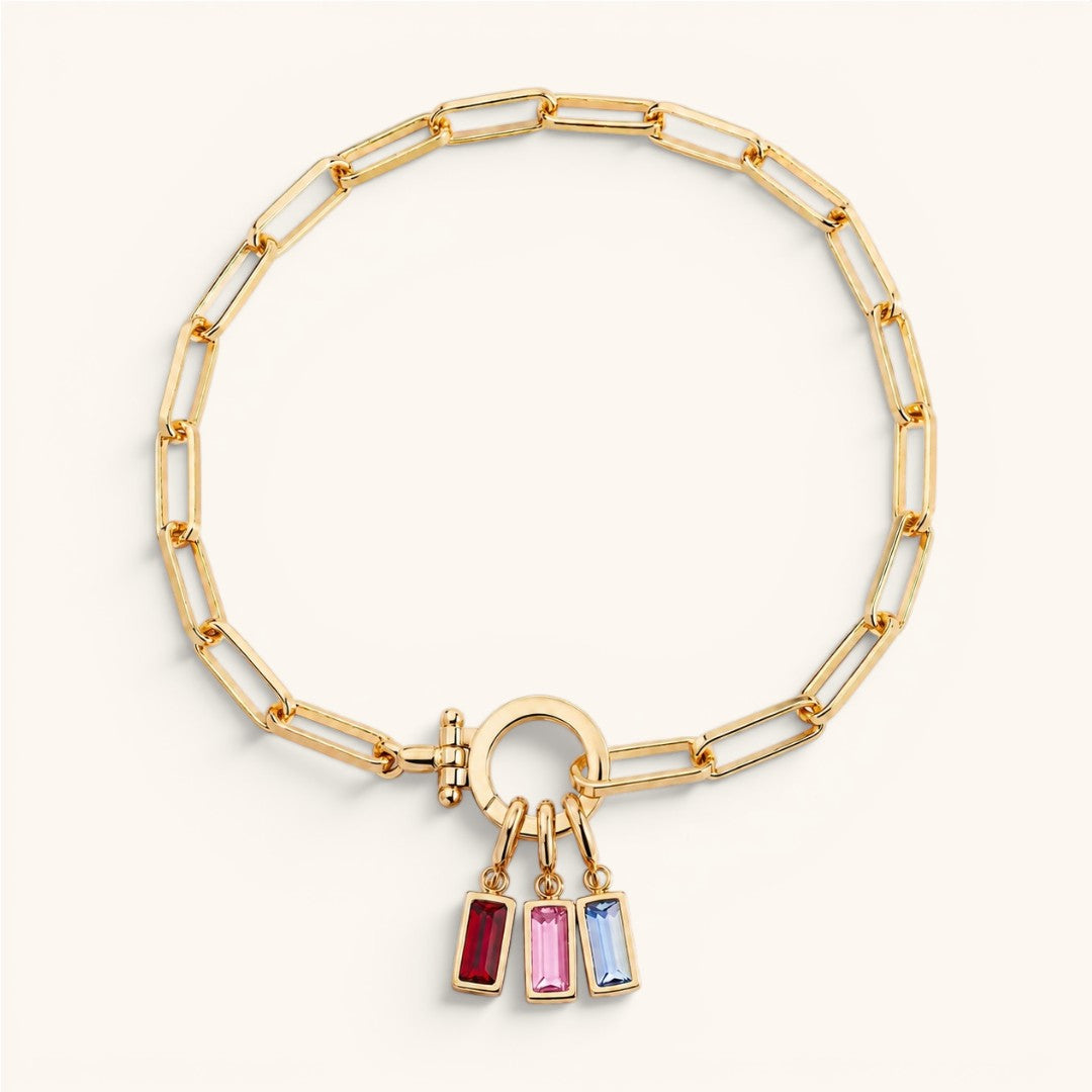 Pulsera Destellos de Vida Con Piedra de Nacimiento