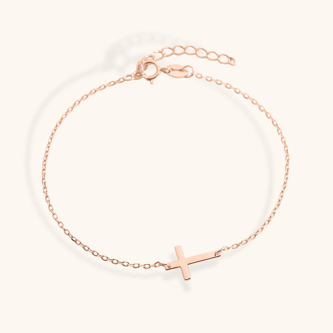 Bracelet Croix Chrétienne pour Femme