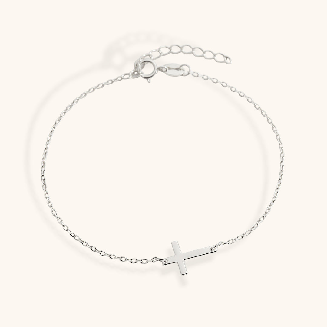Bracelet Croix Chrétienne pour Femme