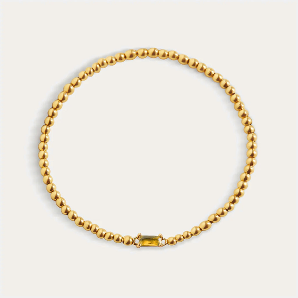 Beaded Birthstone Bracelet