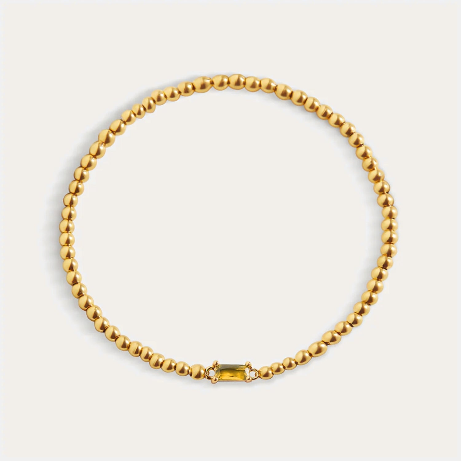Bracelet Perlé Pierre de Naissance en Or