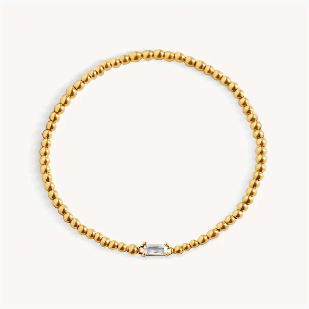 Bracelet Perlé Pierre de Naissance