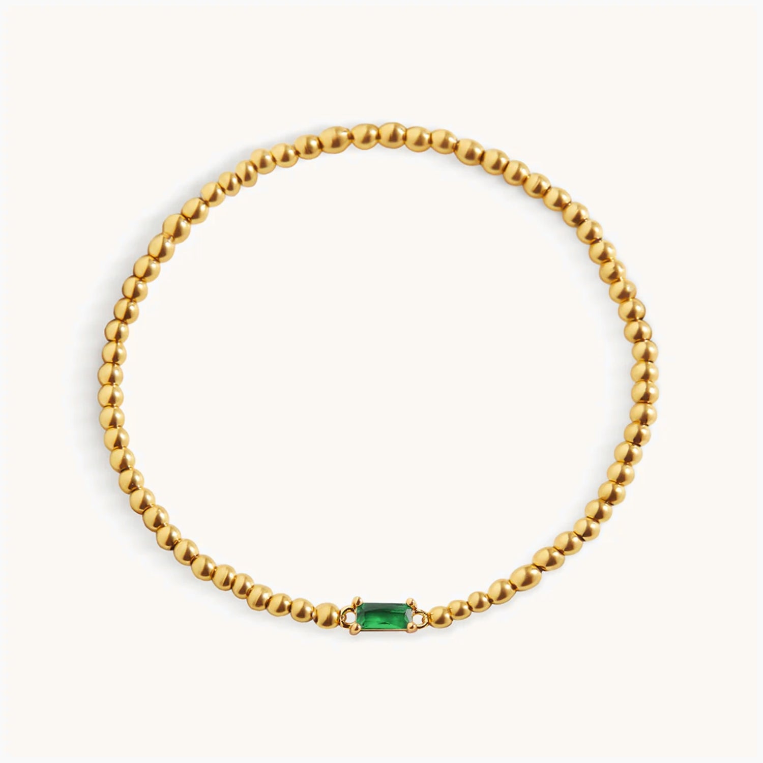 Bracelet Perlé Pierre de Naissance en Or