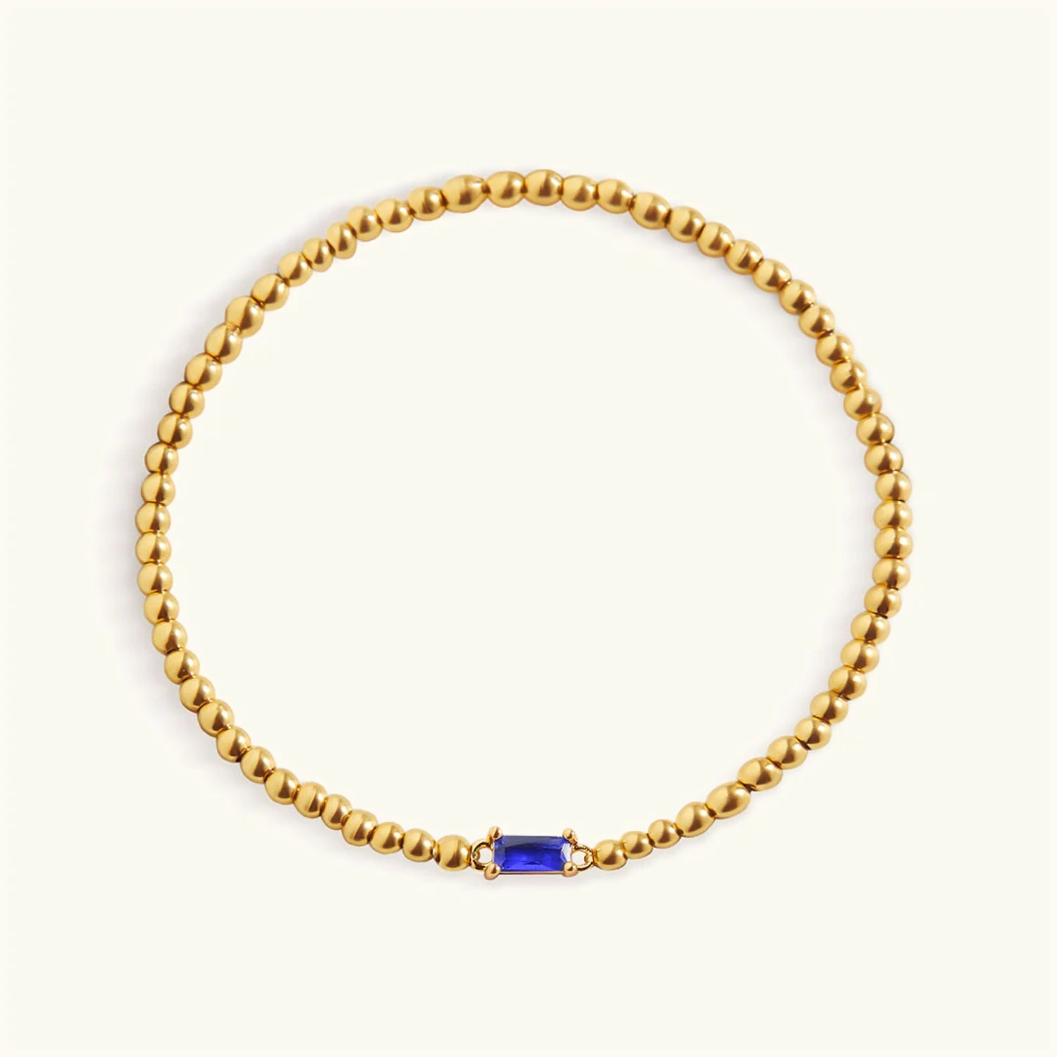 Bracelet Perlé Pierre de Naissance en Or