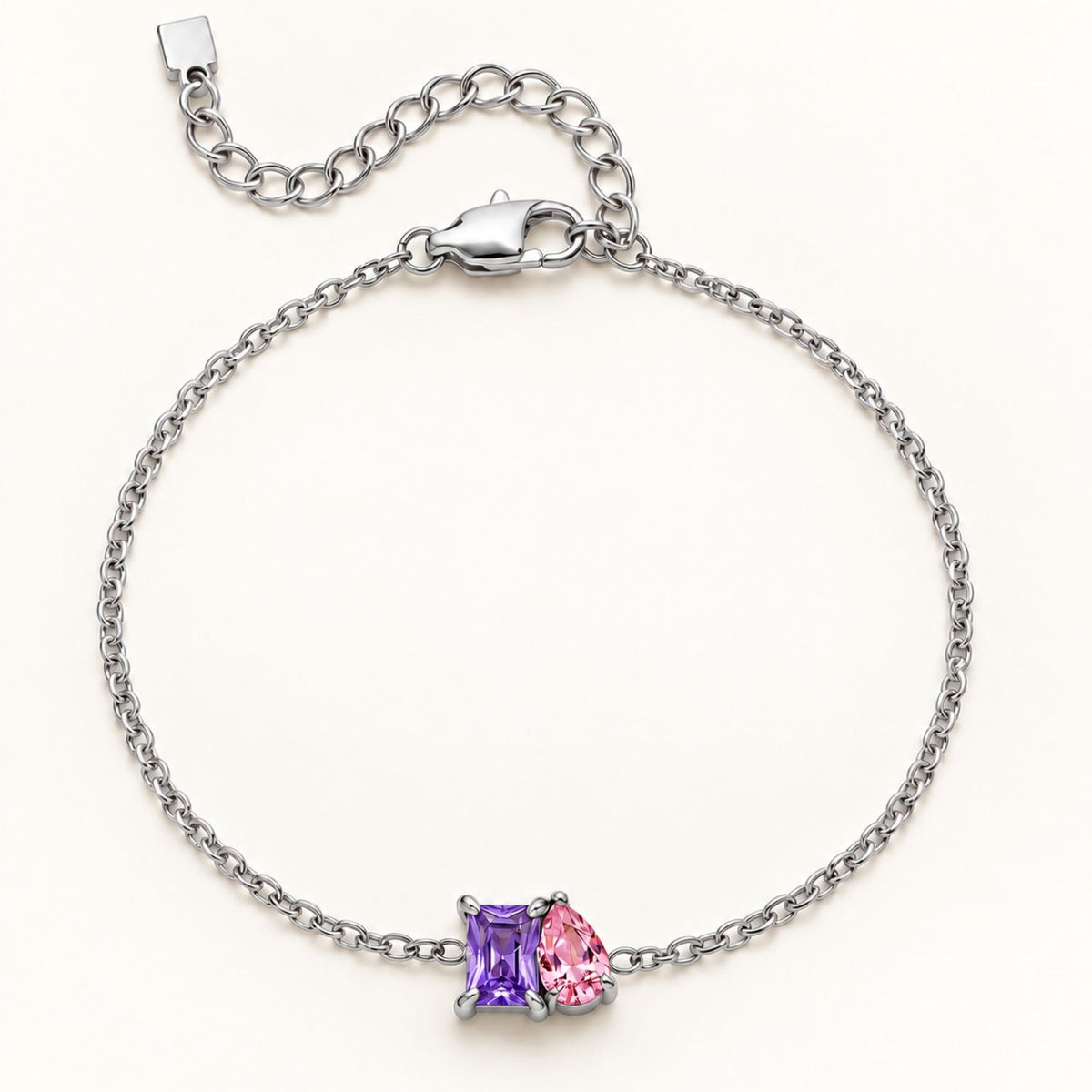Bracelet Symbiose avec Pierres Personnalisées