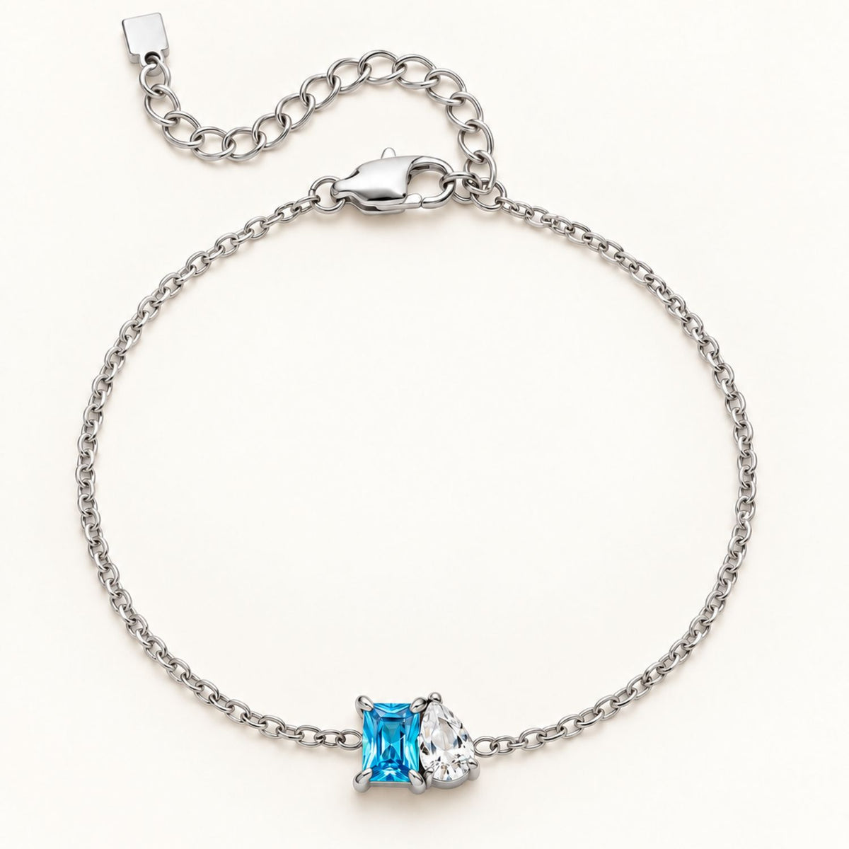Bracelet Symbiose avec Pierres Personnalisées