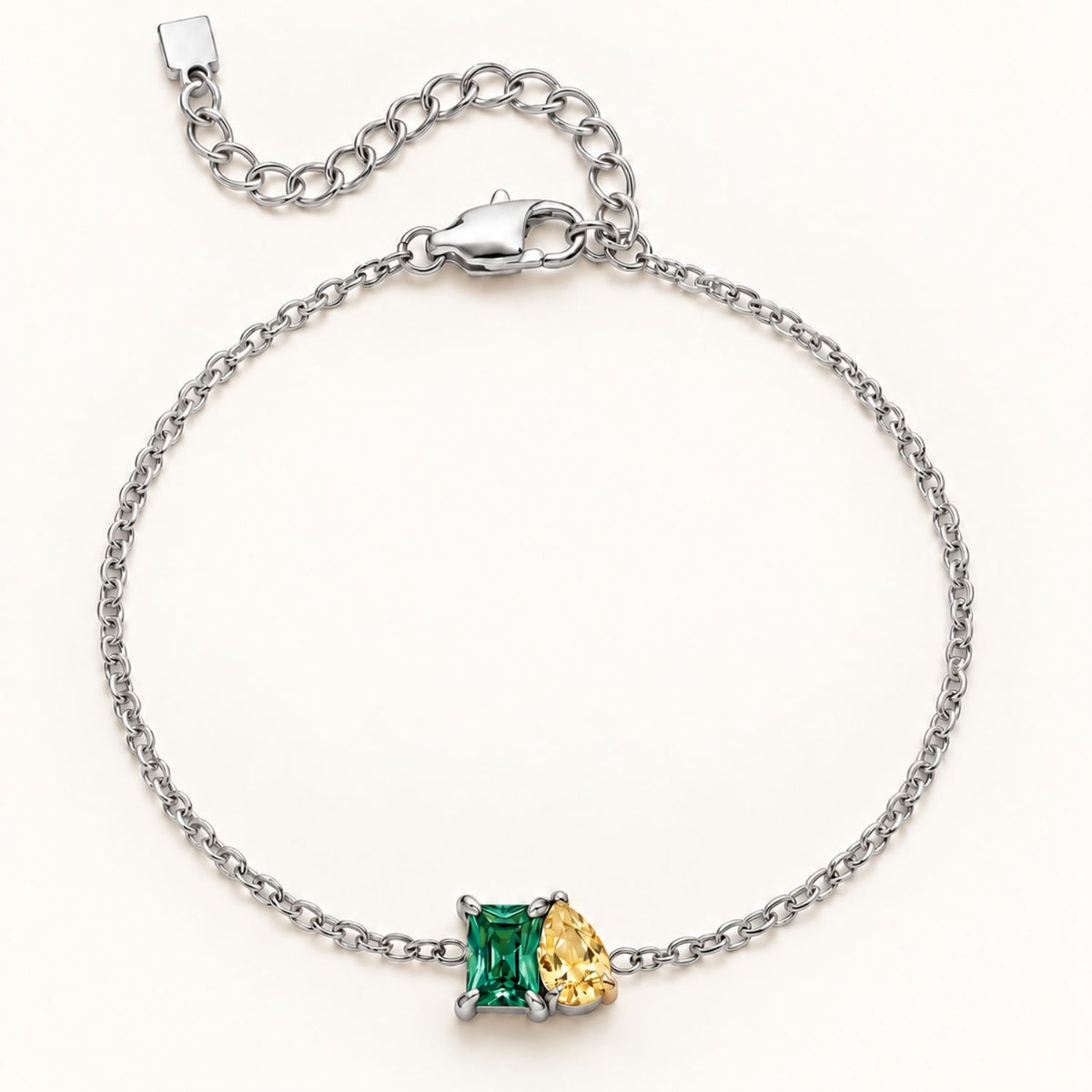 Bracelet Symbiose avec Pierres Personnalisées