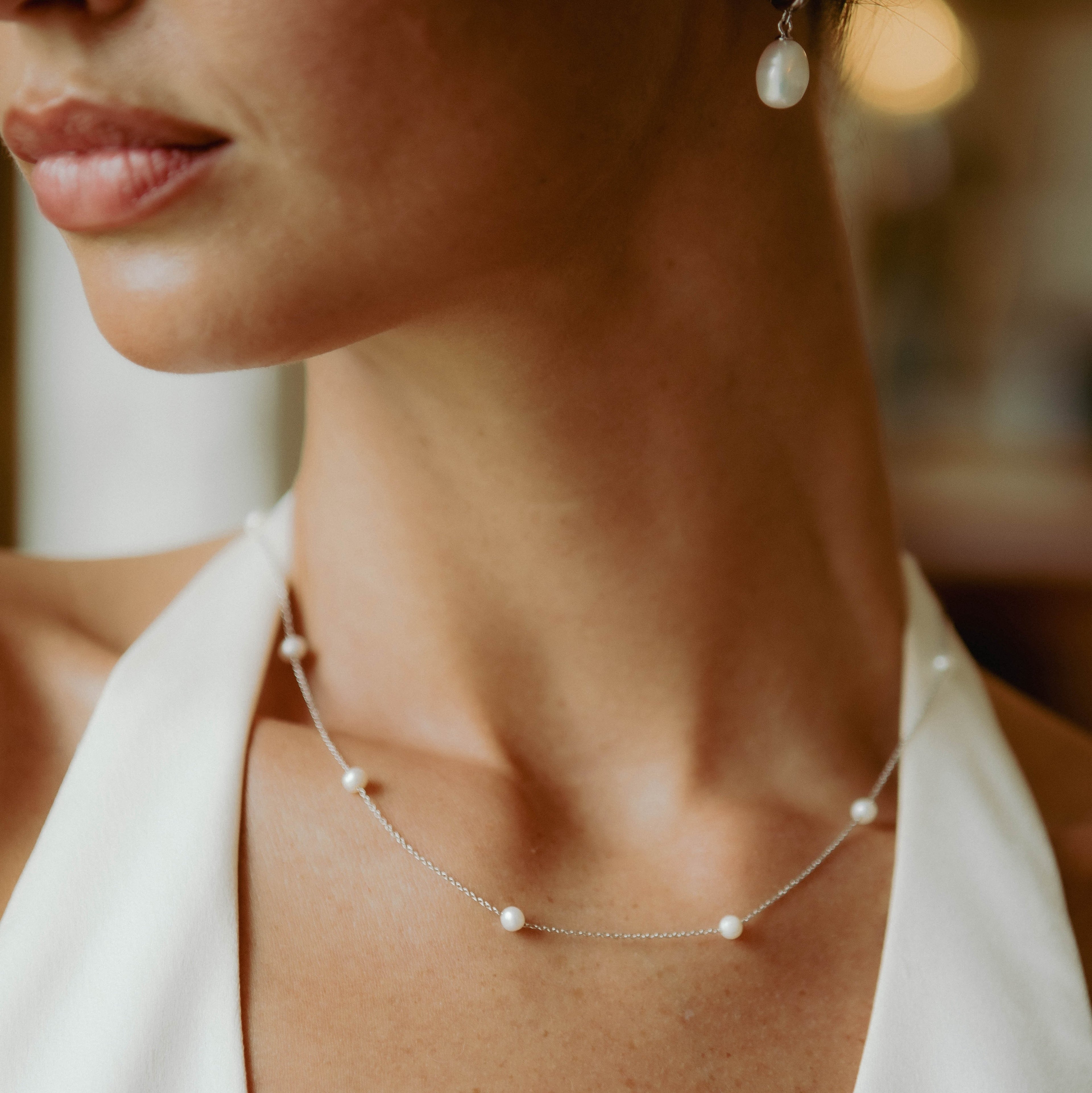 Collier Infini Perle en Or