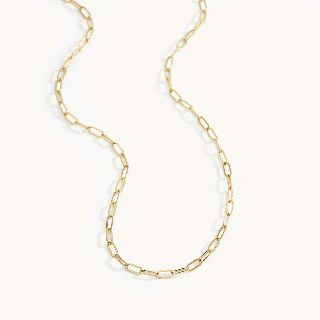 Collier Chaîne Maillons Fins en Or