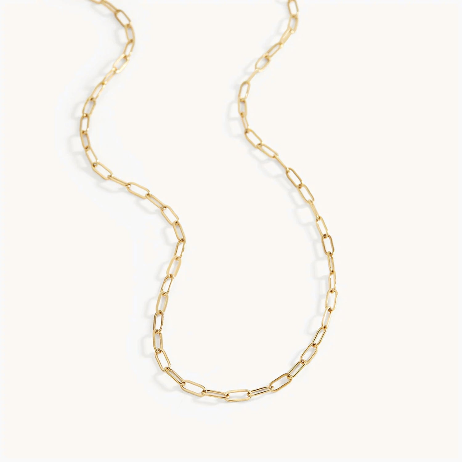 Collier Chaîne Maillons Fins en Or