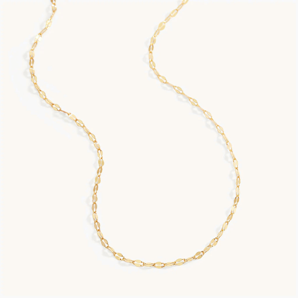 Collier Chaîne de Pétales en Or