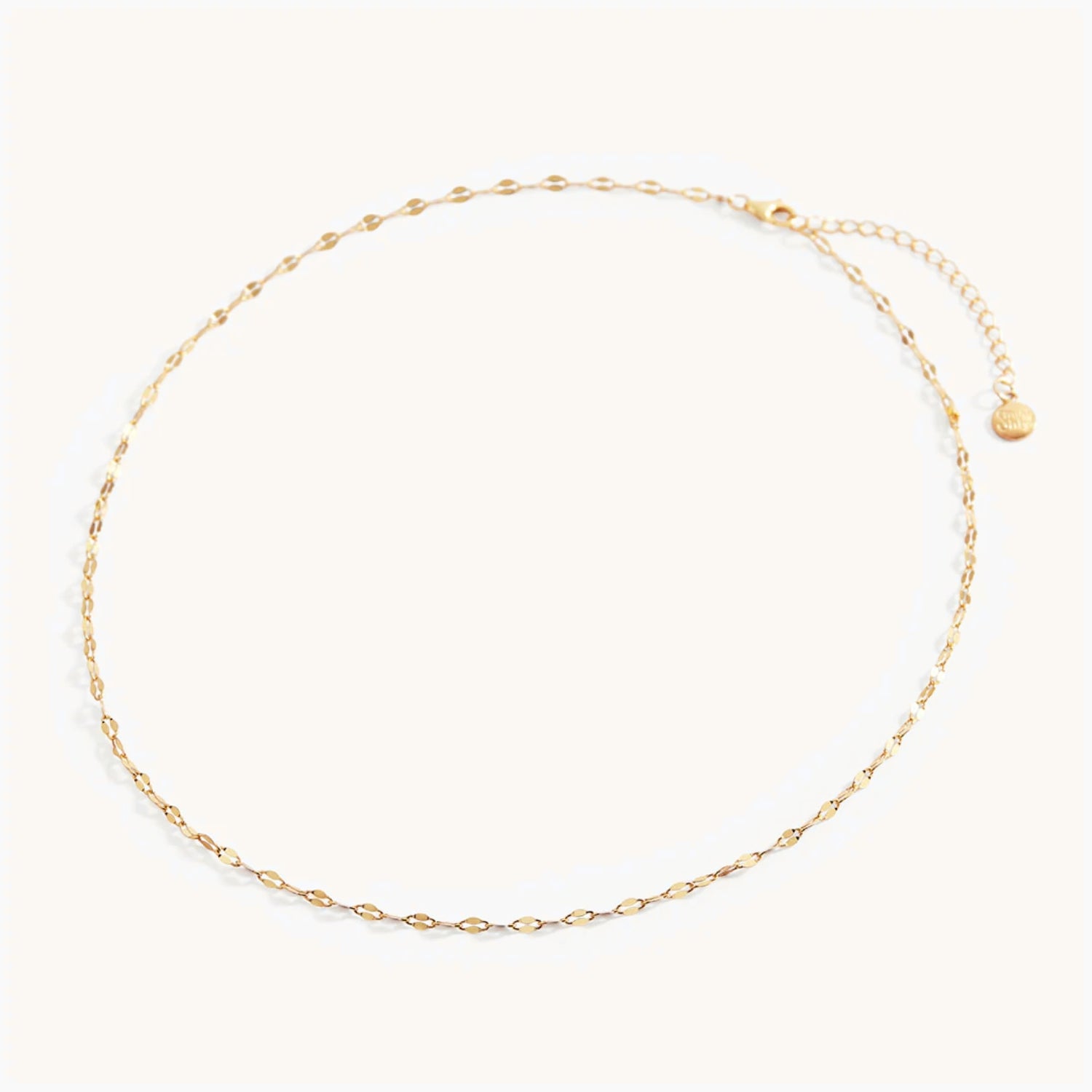 Collier Chaîne de Pétales en Or
