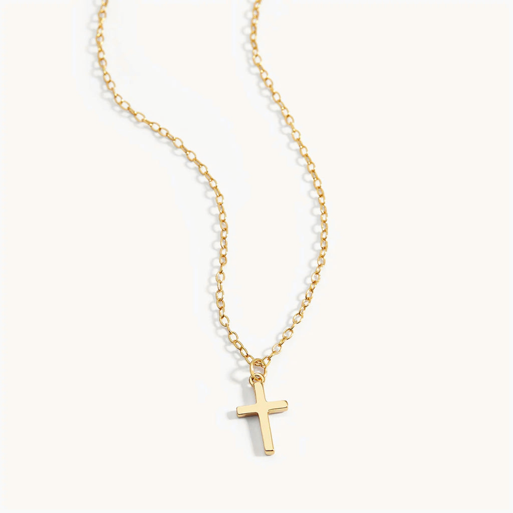 Collier Croix Classique en Or