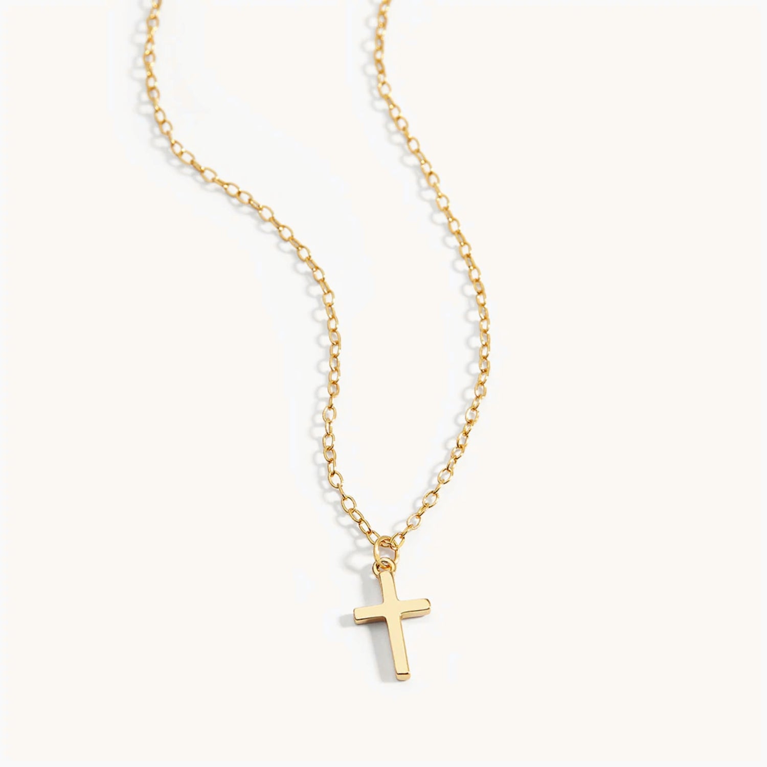 Collier Croix Classique en Or