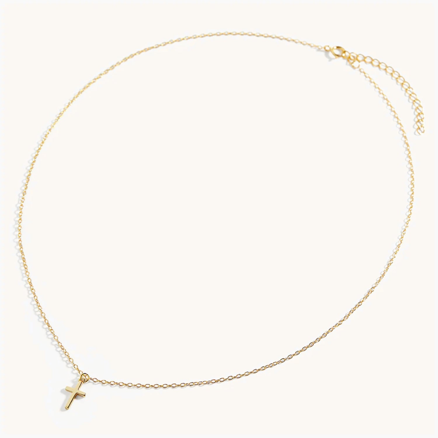 Collier Croix Classique en Or