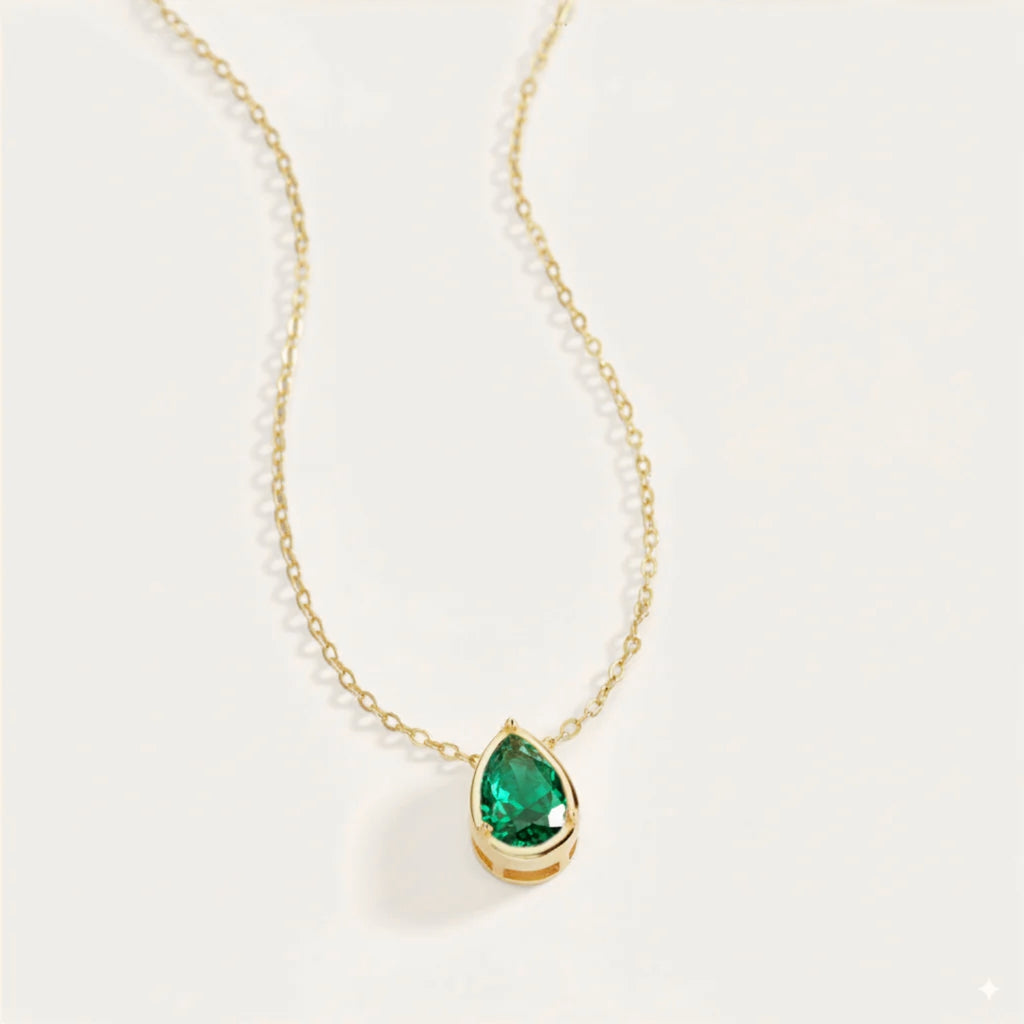 Collier Goutte Diamant en Or
