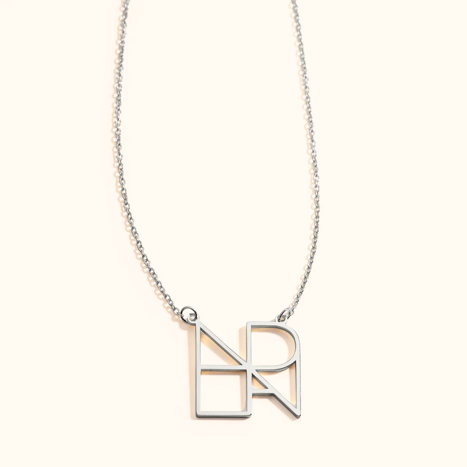 Collier Minimaliste Monogramme