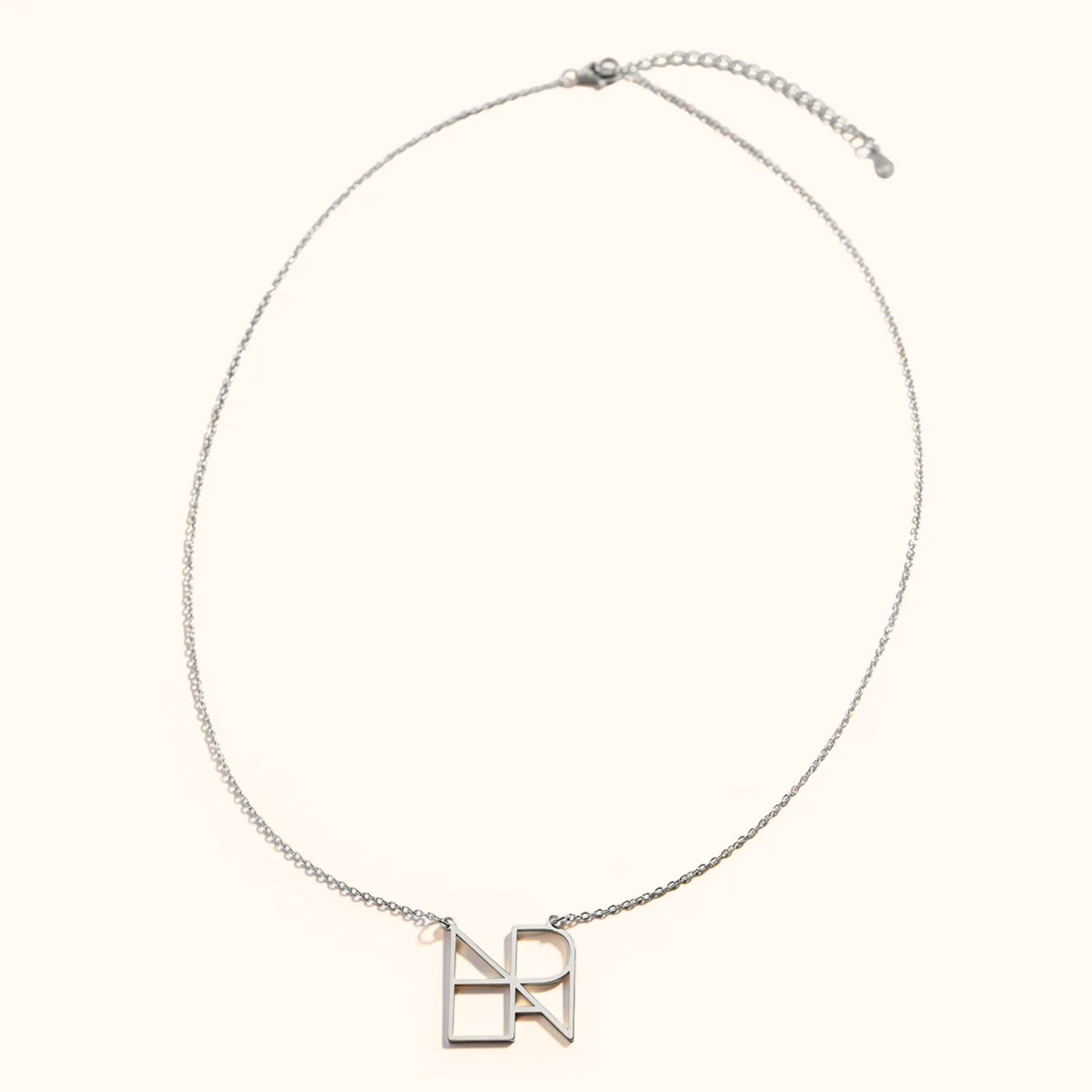 Collier Minimaliste Monogramme
