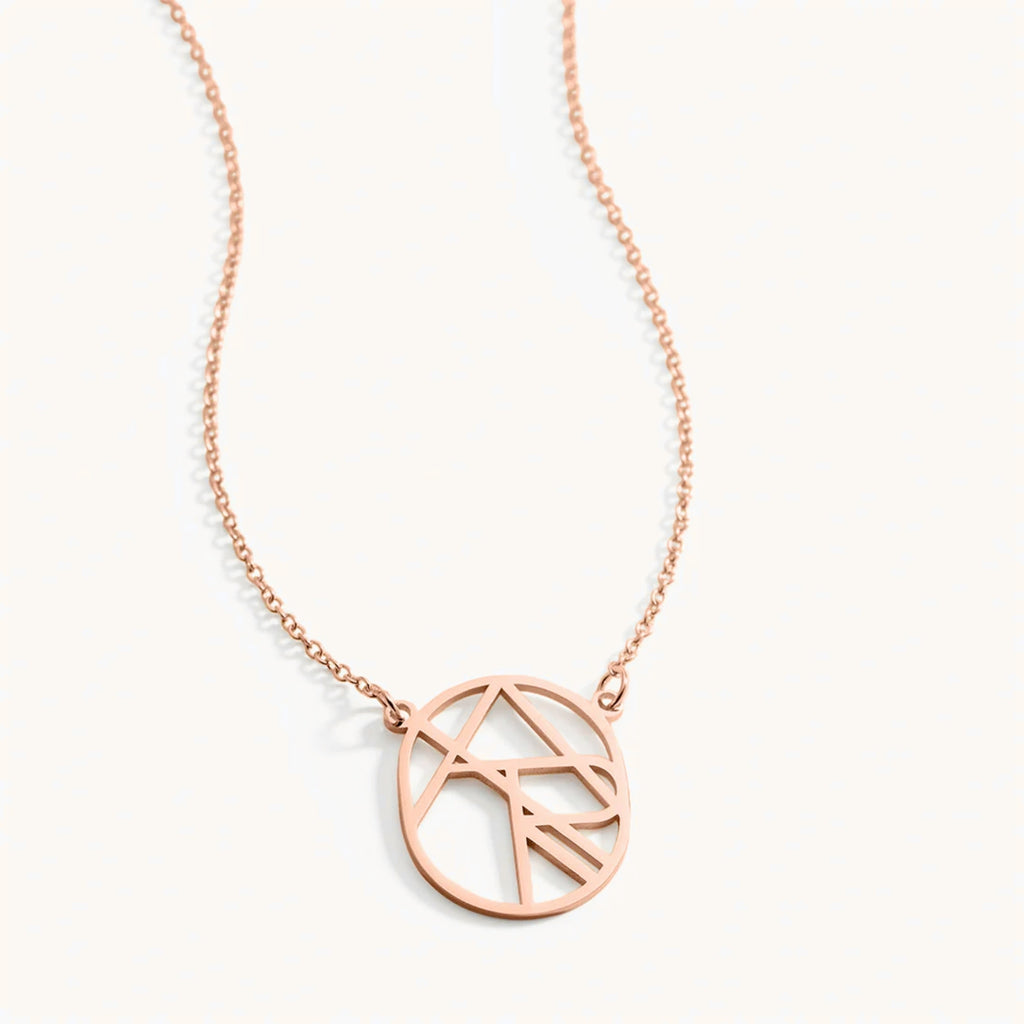 Collier Monogramme Circulaire
