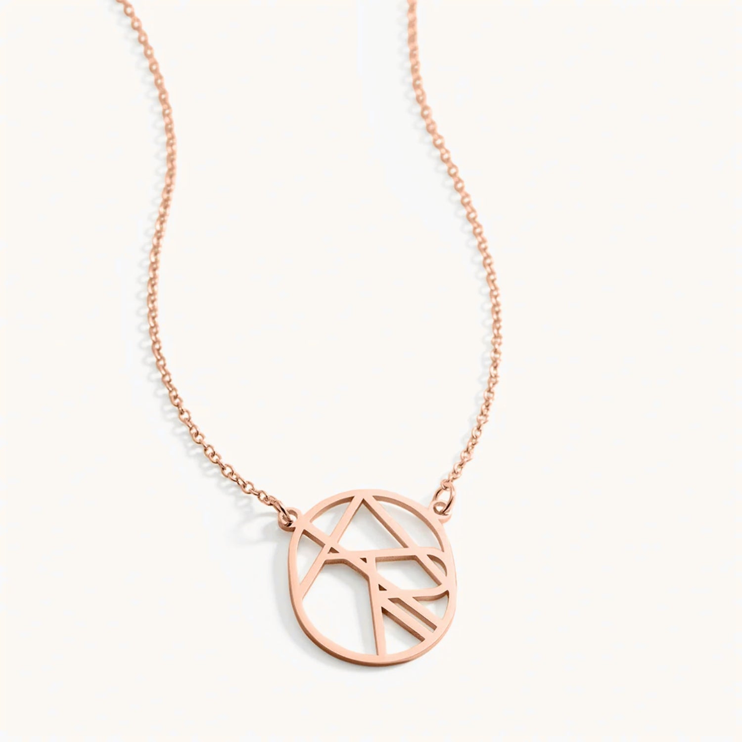 Collier Monogramme Circulaire