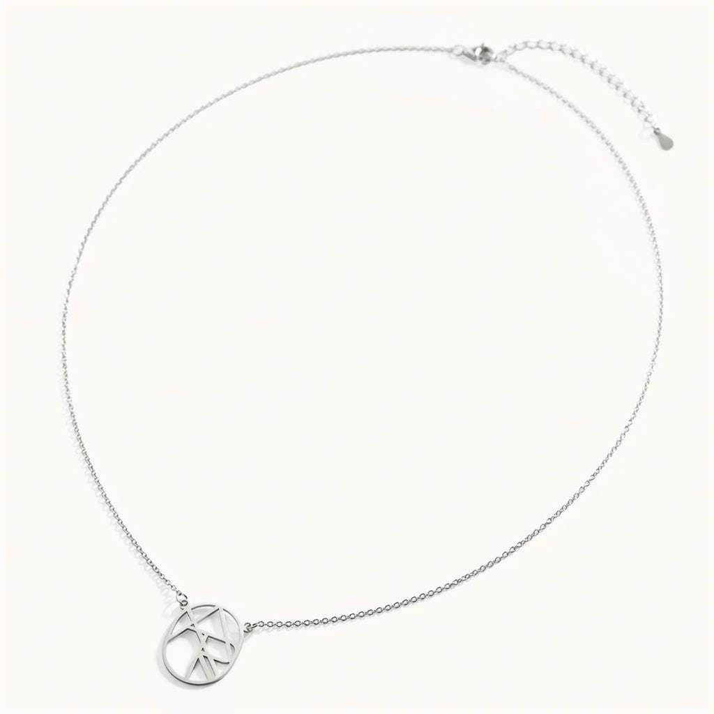 Collier Monogramme Circulaire