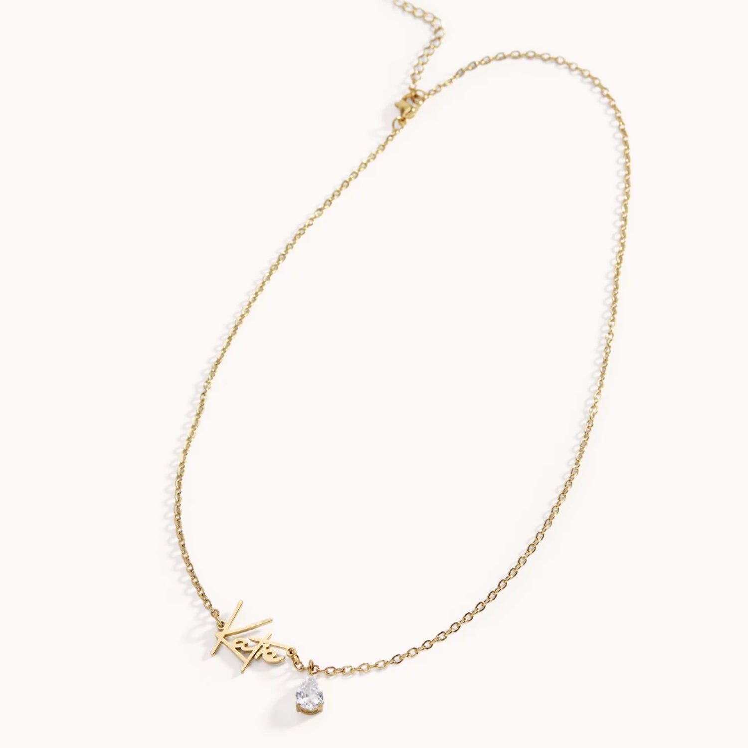 Collier Signature Pierre de Naissance en Or