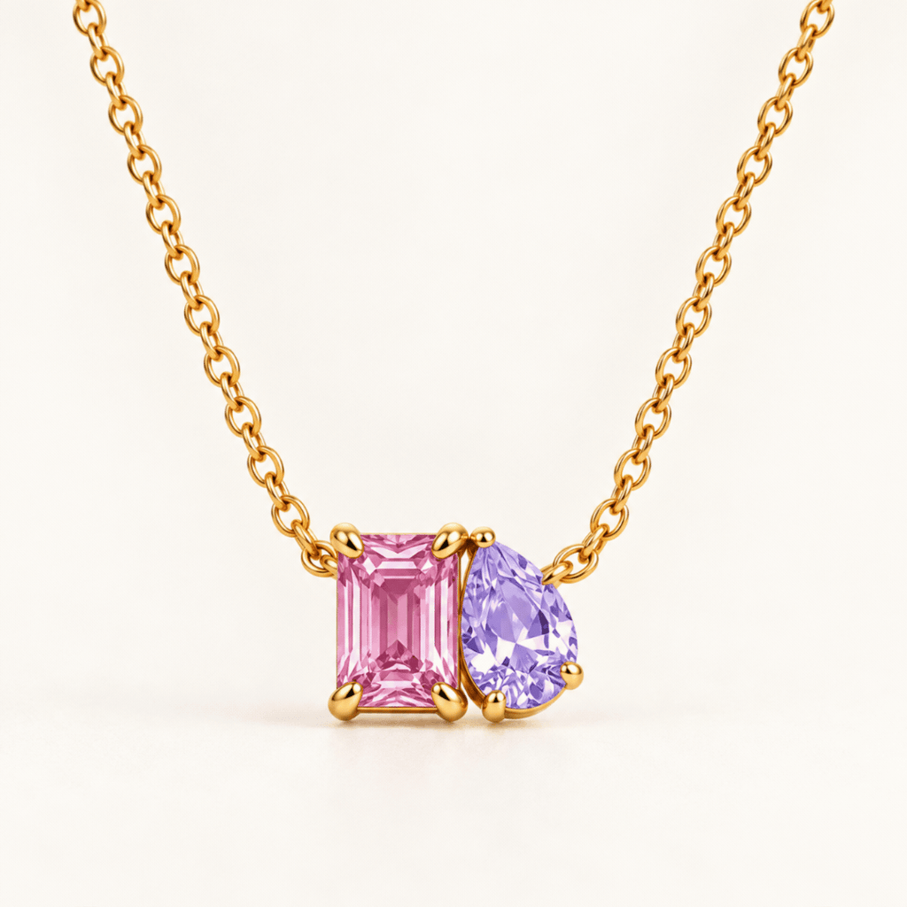 Symbiose Necklace with Personalized Stones