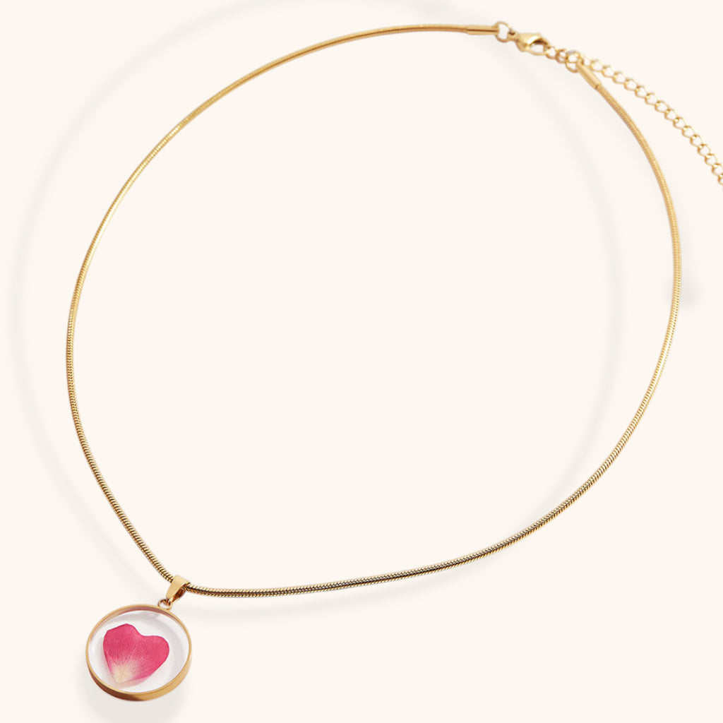 Florale Essenz Halskette